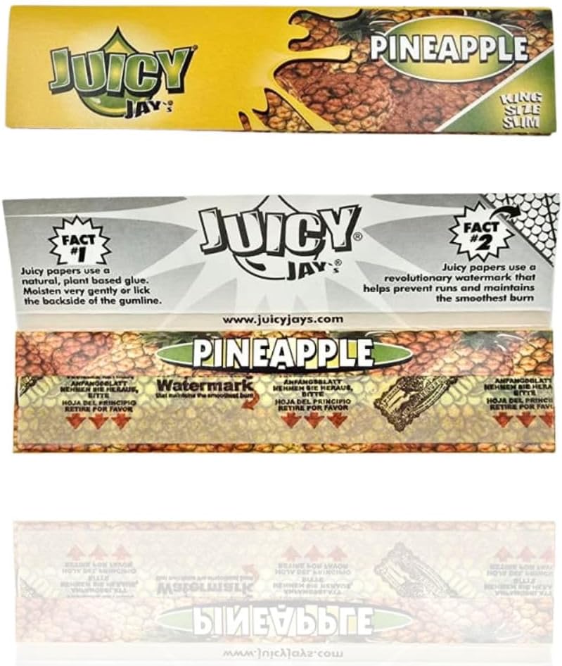 Juicy jay's cartine king size slim ananas 24 Bibliotheken