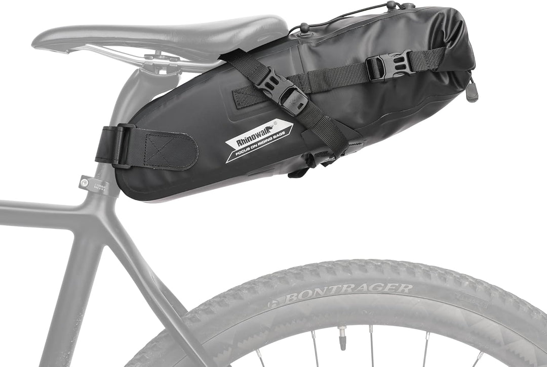 Rhinowalk Fahrrad Satteltasche Wasserdicht 1.5/5/10/13L Fahrradtasche Sitztasche für Outdoor Fahrräd