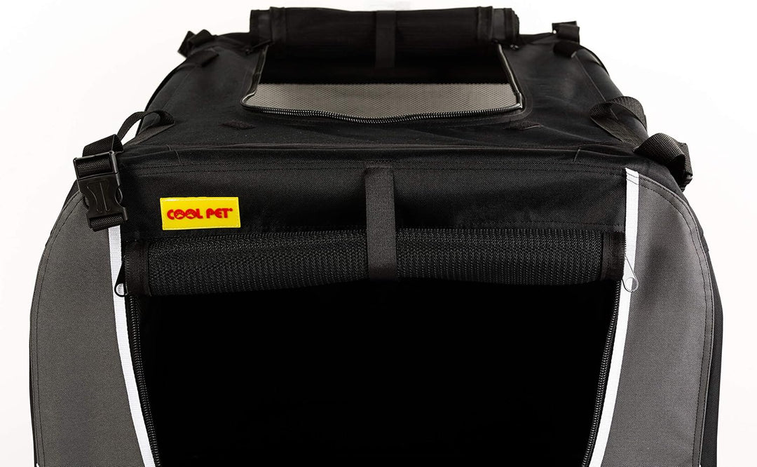 Hundebox Transportbox, 91 * 64 * 64cm Hundehütte, Box für Hund, Box für Katze, coolpet Hundekiste, B