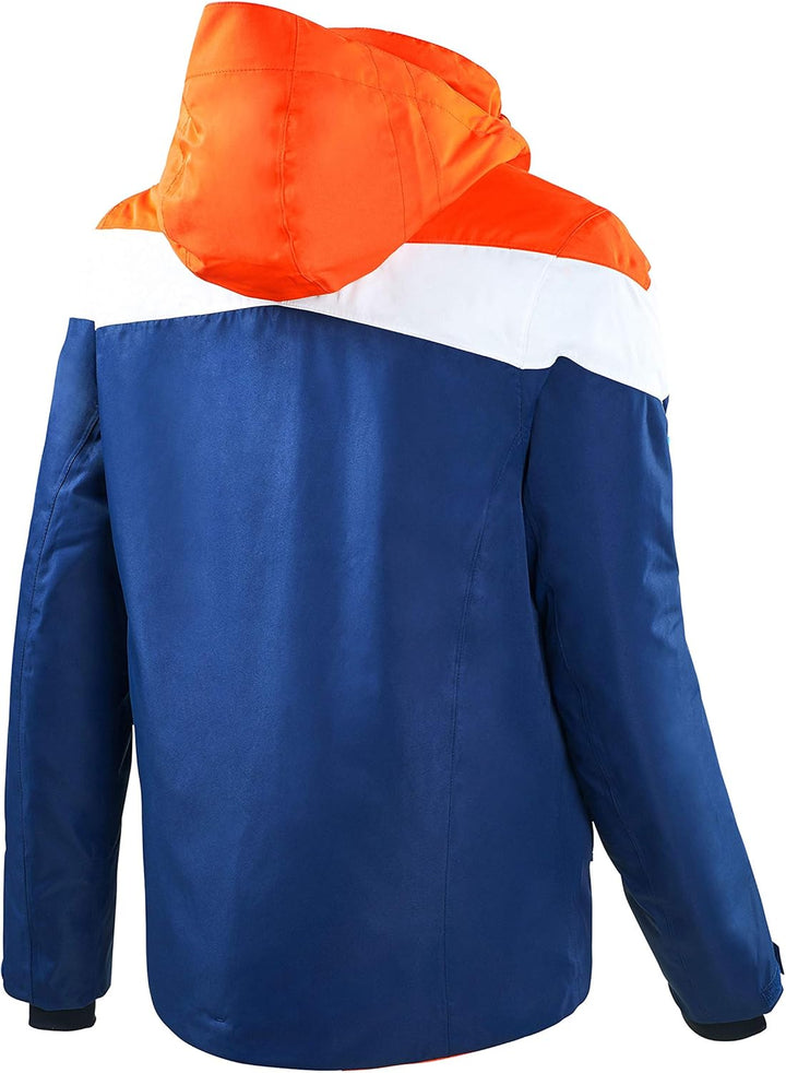 Black Crevice Herren Ski- und Snowboardjacke 58 orange/white/navy, 58 orange/white/navy