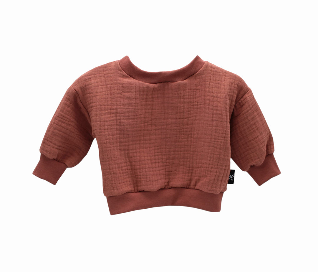 Anna Karinna Kids Musselin Langarmshirt Baby Langarm Pullover Kinder Babykleidung Mädchen und Jungen