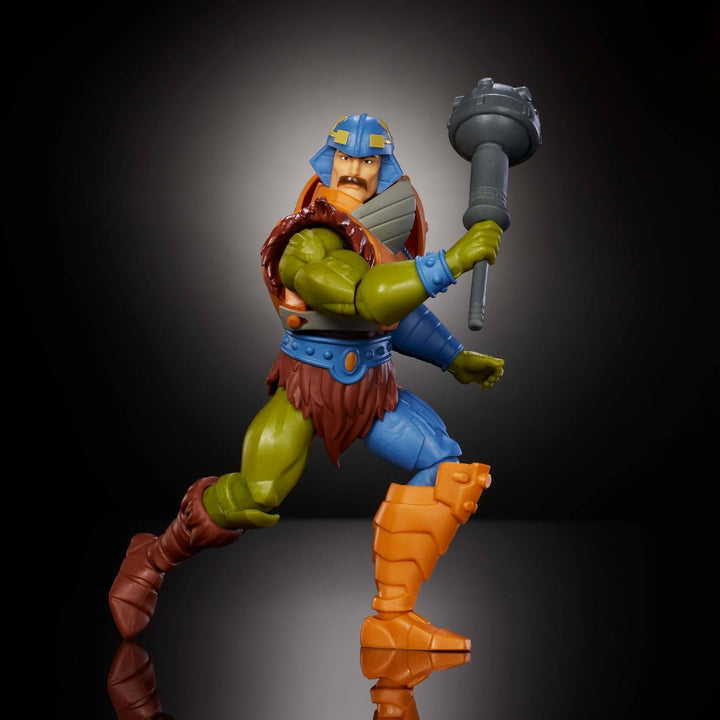 Masters of the Universe Origins 200X Spielzeug, ca. 14 cm grosse Man-at-Arms-Motu-Actionfigur aus de