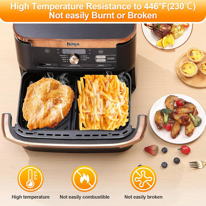 Airfryer Zubehör Für Heissluftfritteuse Ninja Af500EU Af500EUCP 10,4L, Silikonform Für Heissluftfrit