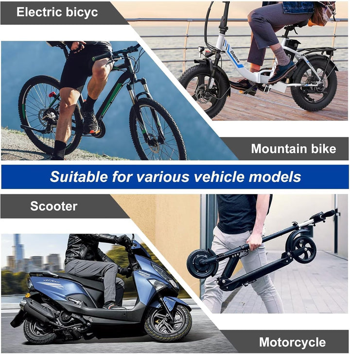 INBIKE Fahrradschloss Faltschloss Zahlenschloss e Roller Schloss Kinder Bike E-scooter Lock Zubehör