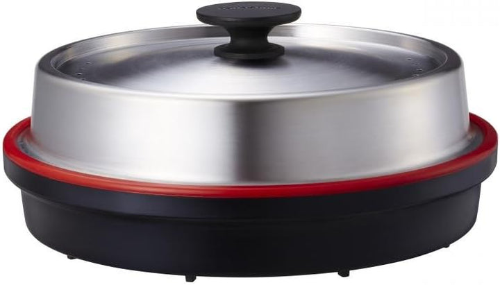 Panasonic NN-GD38HSGTG Mikrowelle mit Grill (1000 W, Dampfgarer, Steamer, Kombimikrowelle, Pizza-Pfa