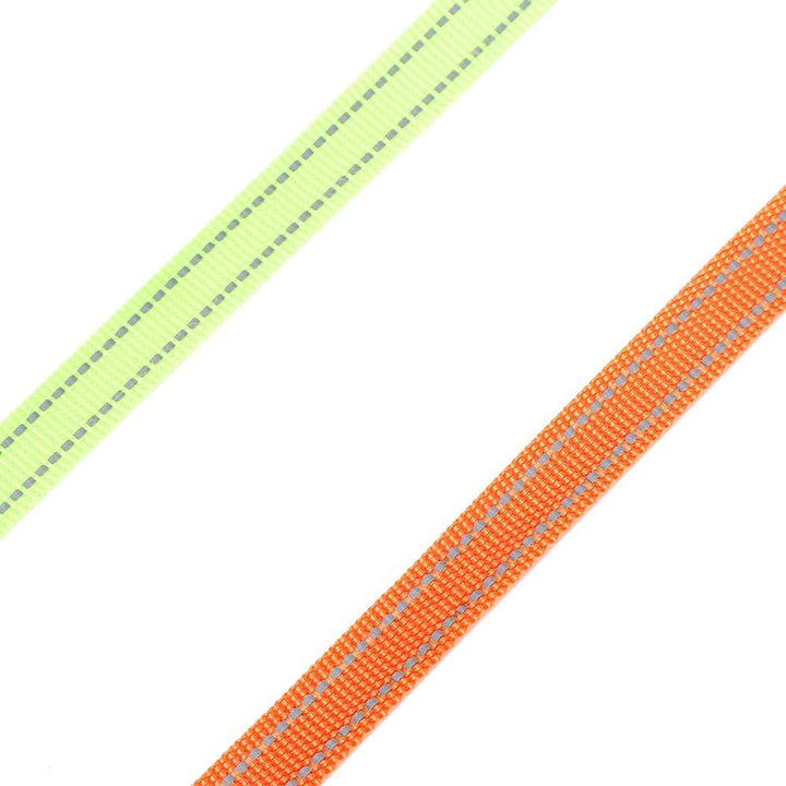 Doppelte Hundeleine für 2 Hunde, 3 Meter Einziehbare Hundeleine, Rollleine Hundeleine mit LED-Lichte