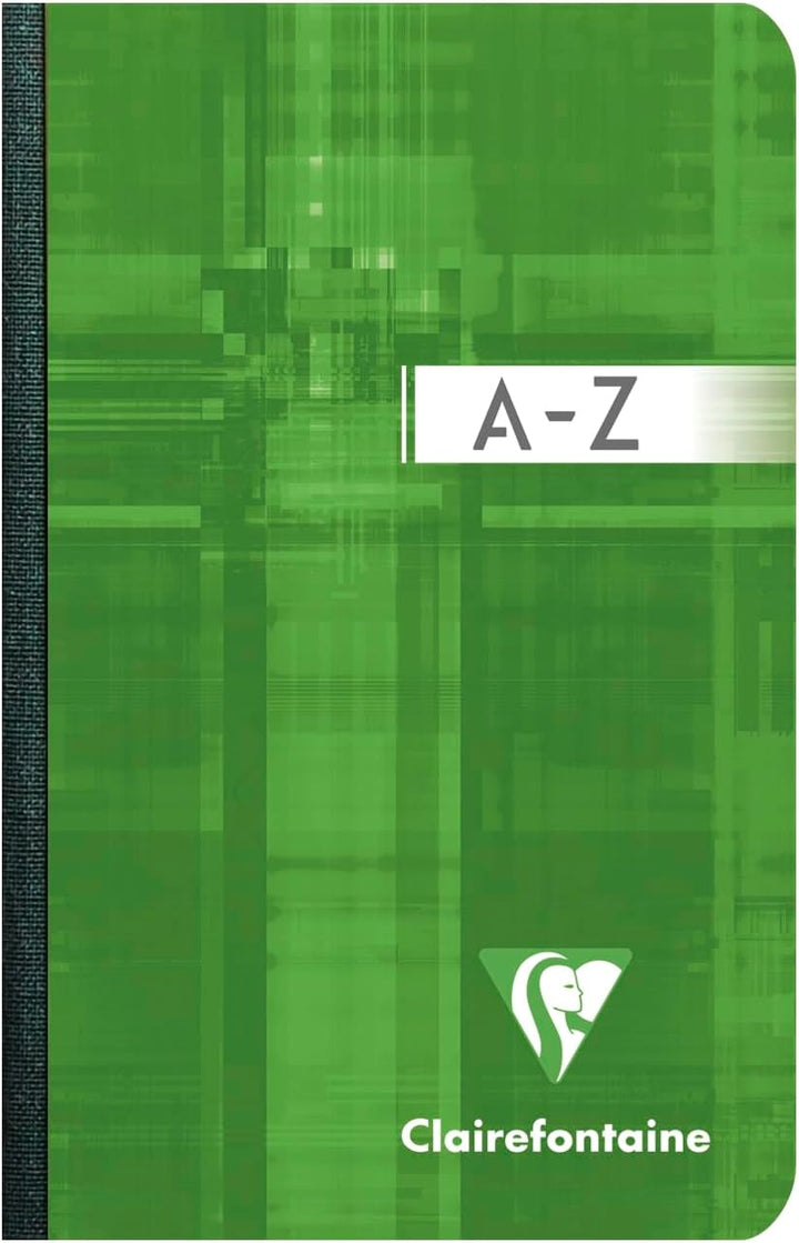 Clairefontaine 9599C - Packung mit 5 Kladden/Adressbuch 9x14cm mit Softcover, 96 Blatt kariert 90g,