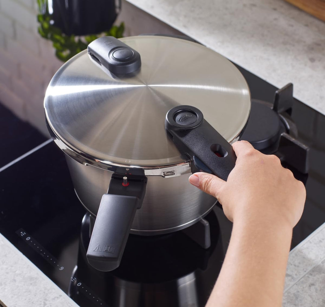 Fissler Vitaquick Premium/Schnellkochtopf-Set 2-teilig, Ø 26 cm (Schnellkochtopf 8 L + Schnellbratpf