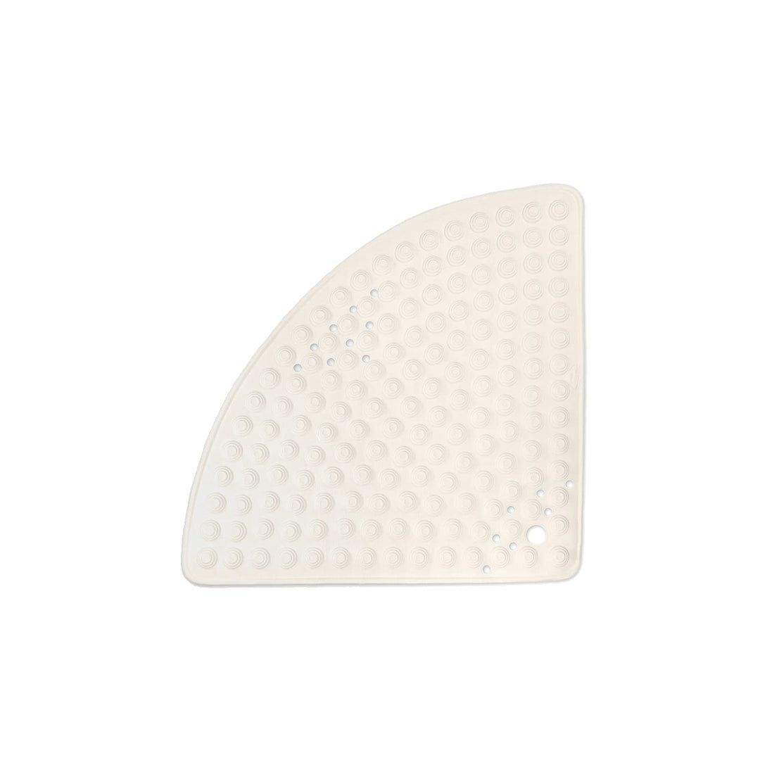 WohnDirect Duschmatte Creme/halbrund 58cm - rutschfest & sehr robust - Antirutschmatte für Dusche od