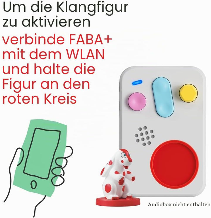FABA Klangfigur - Kleine Geschichten von Pimpa - Geschichten und Klangmärchen für Jungen und Mädchen