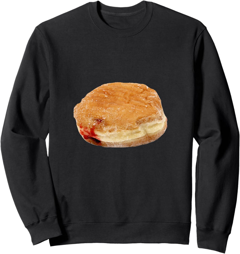 Donut mit Geleefüllung Sweatshirt