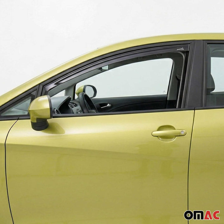 OMAC Windabweiser Regenabweiser Windschutz kompatibel mit Skoda Superb II 2008-2015 Vorne 2X