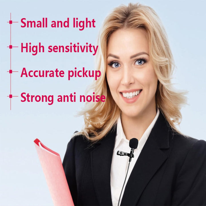 Lavalier Ansteckmikrofon für DJI MIC 2 Wireless Transmitter Sender, für Rode GO II 2 Wireless Pro Mi