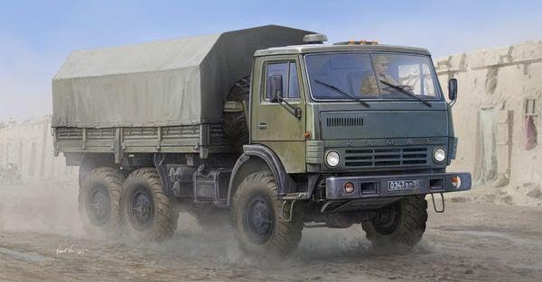 Trumpeter 1/35 Kamaz 4310 Truck, 01034, Mehrfarbig