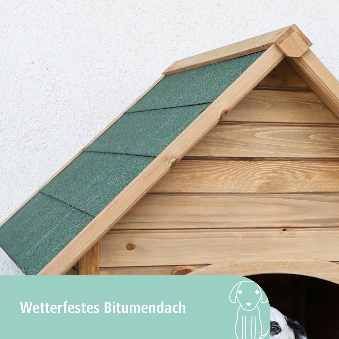 Kerbl 82394 Hundehütte 85 x 73 x 80 cm, 85 x 73 x 80 cm