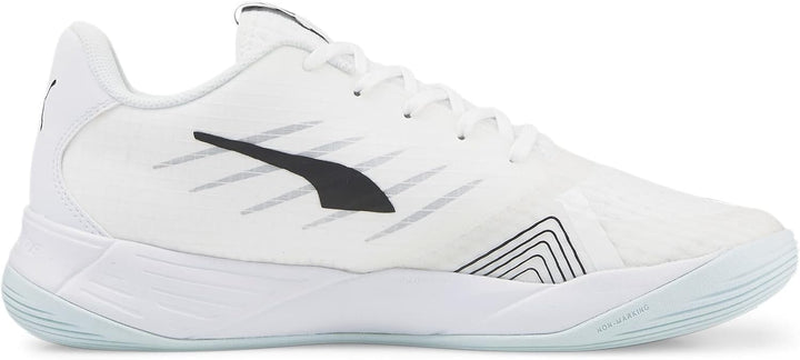 PUMA Herren Accelerate Pro Ii W+ Hallenturnschuh 42.5 EU Puma White Puma Black Nitro Blue Arctic Ice