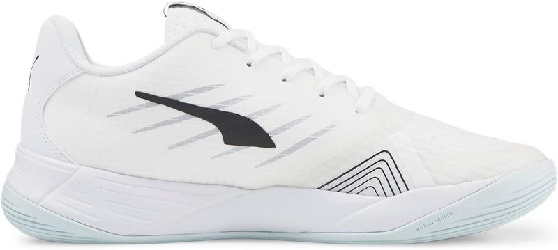 PUMA Unisex Accelerate Pro Ii Hallenturnschuh 36 EU Puma White Puma Black Nitro Blue Arctic Ice, 36