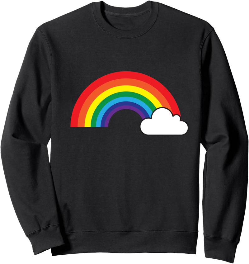 Regenbogen und Wolke Sweatshirt