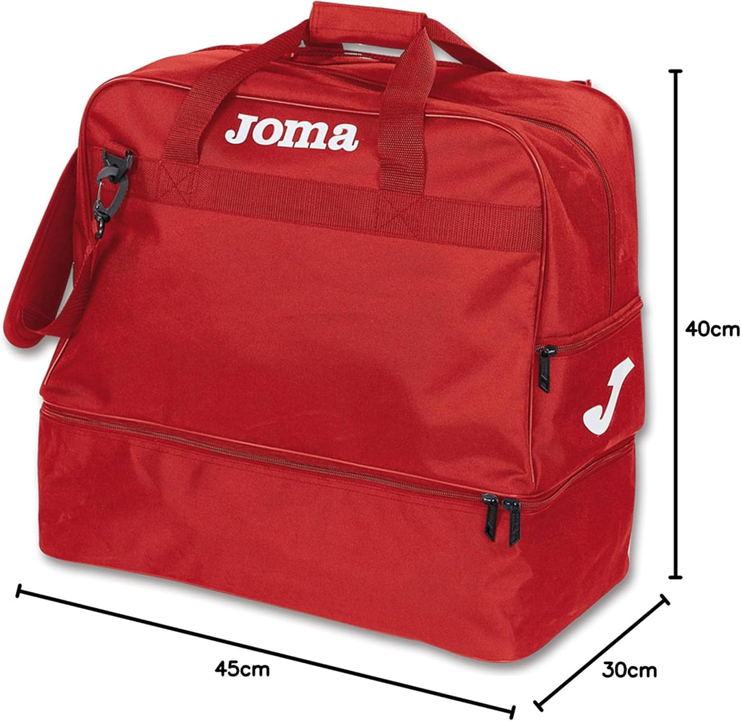 Joma Training Bag Medium Sporttasche mit Bodenfach rot rot, M Einheitsgrösse Multicolor, Einheitsgrö