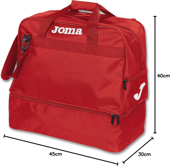 Joma Training Bag Medium Sporttasche mit Bodenfach rot rot, M Einheitsgrösse Multicolor, Einheitsgrö