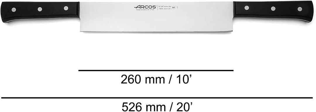 Arcos Käsemesser Professionell - Edelstahlklinge 260 mm - Ergonomischer POM-Griff - Präzise Schnitte
