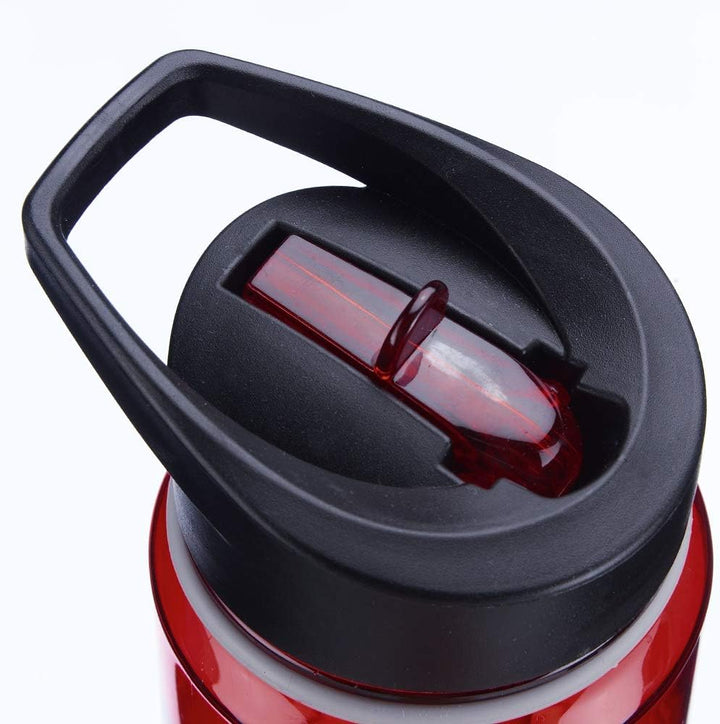 1. FC Köln Trinkflasche Sport rot transparent, Flasche 0.75 l, Bottle - plus Lesezeichen I love Köln