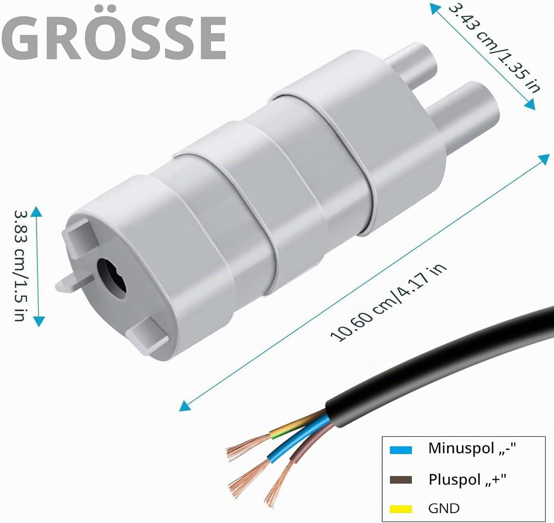 Tauchpumpe 12V, Wasserpumpe, Kraftstoffpumpe, Transferpumpe, für Wohnmobil, Teich, Aquarium, Brunnen