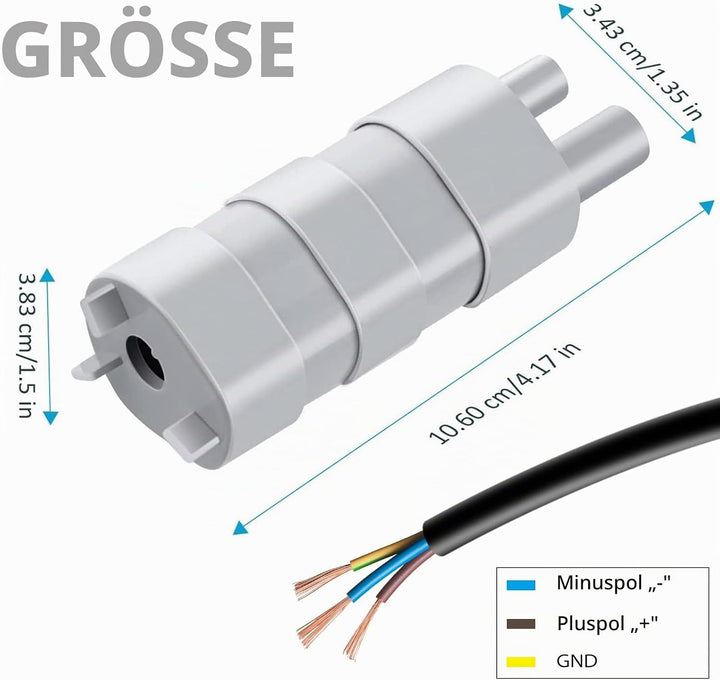 Tauchpumpe 12V, Wasserpumpe, Kraftstoffpumpe, Transferpumpe, für Wohnmobil, Teich, Aquarium, Brunnen