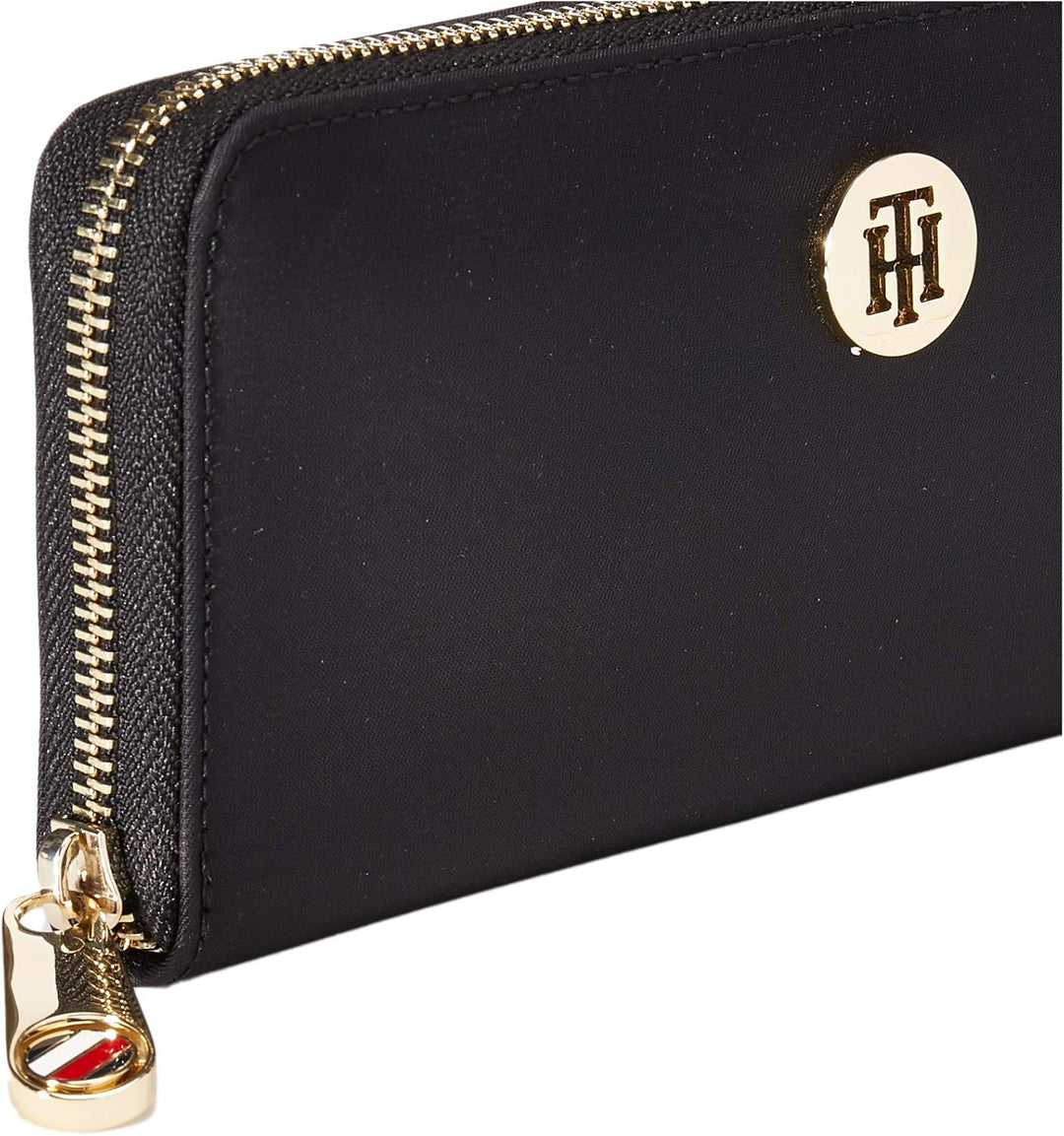 Tommy Hilfiger Poppy Large Zip Around Wallet Black