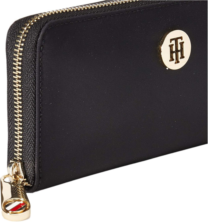 Tommy Hilfiger Poppy Large Zip Around Wallet Black