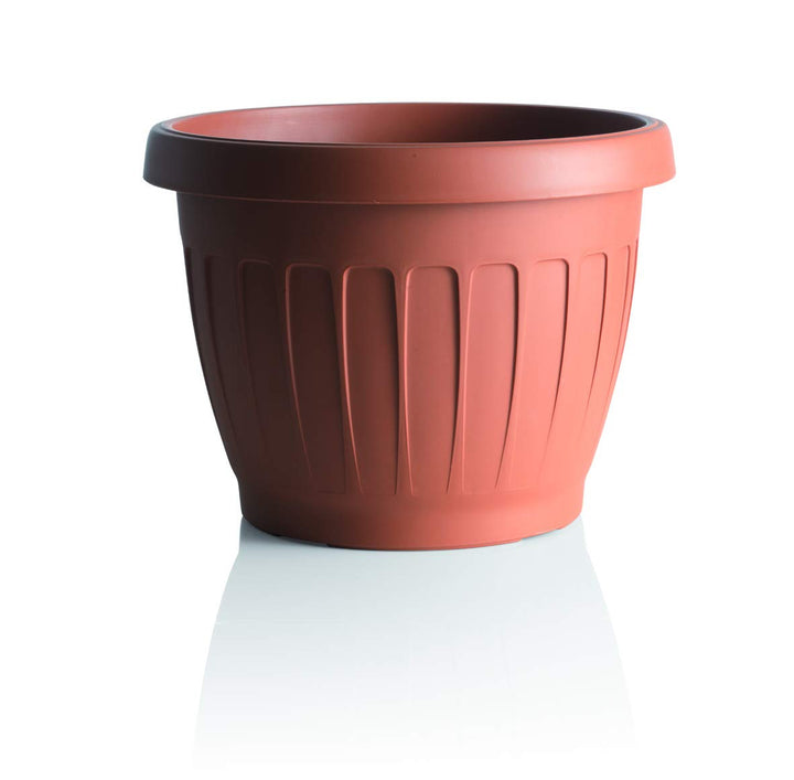 Bama Earth Vase Blumentopf, Kunstharz, Terracotta, 70 cm Terracotta 70 cm, Terracotta 70 cm