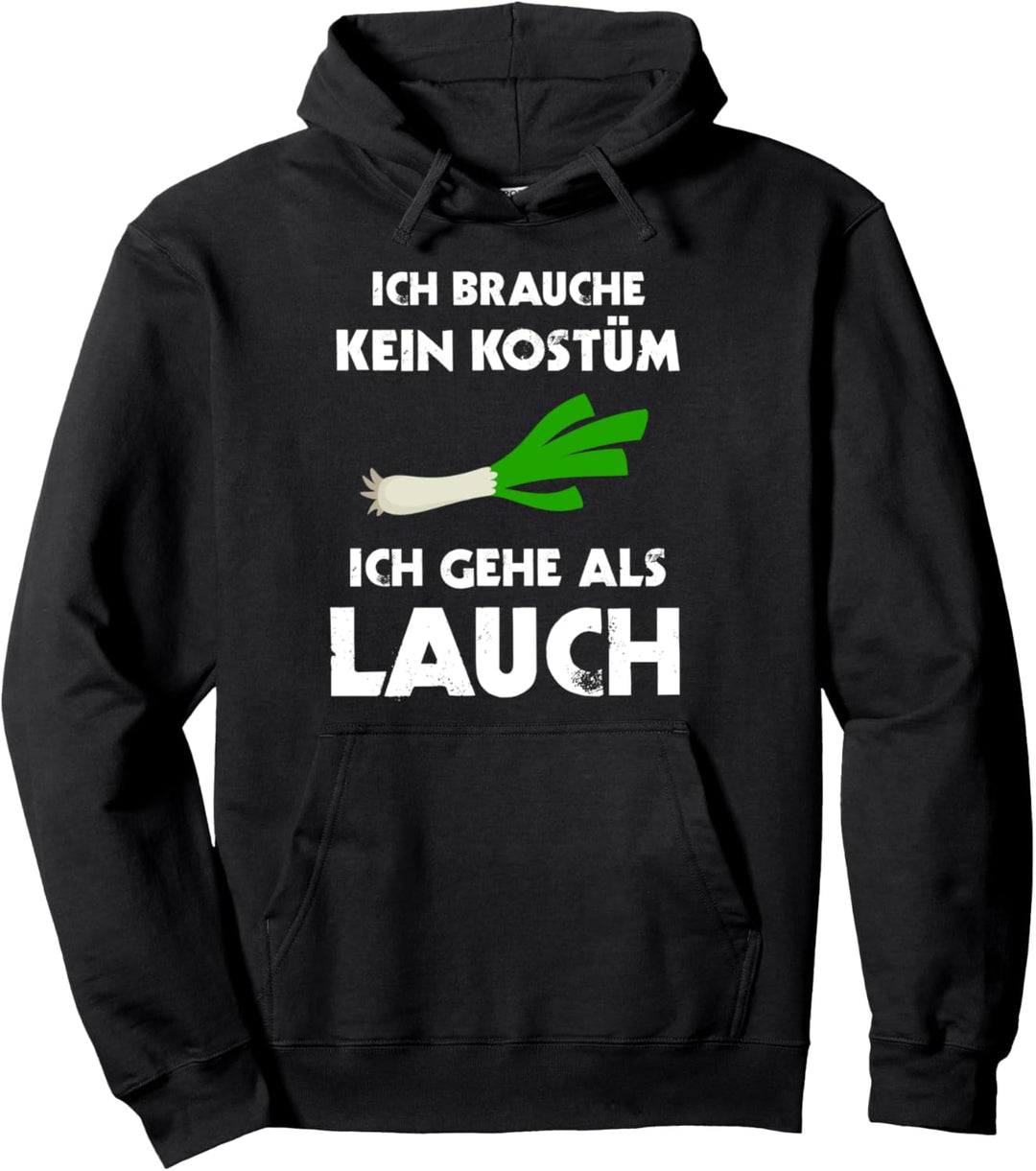 Lauch Kostüm Lauchination Karneval Kölle Alaaf Geschenk Pullover Hoodie