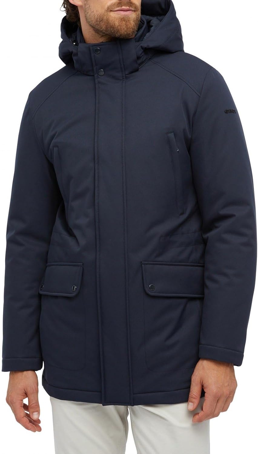 Geox Herren M Vincit Jacket 56 SKY CAPTAIN, 56 SKY CAPTAIN