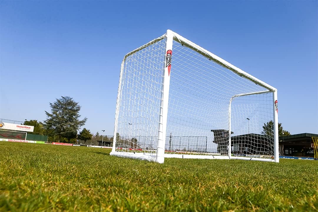 Fussballtor Powershot® 2 Jahre Garantie (Struktur) – robust und robust – Grösse wählbar 4 x 1,5 m, 4
