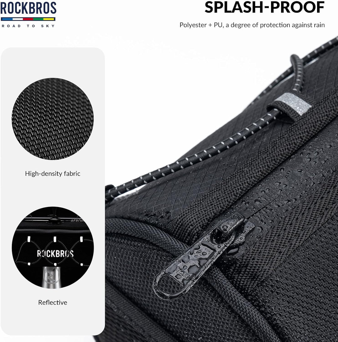 ROCKBROS Road-to-Sky Fahrrad Lenkertasche Fahrradtasche Lenker Vordertasche 1,5L Wasserabweisend Ref
