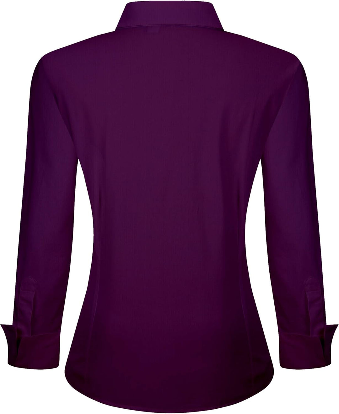 Alex Vando Bluse Damen Langarm Hemd Damen Stretch – Business Button Down Shirts, Bügelfrei Arbeitshe