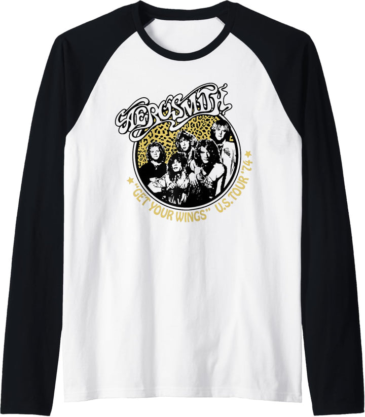 Aerosmith - Flügel Tour '74 Raglan