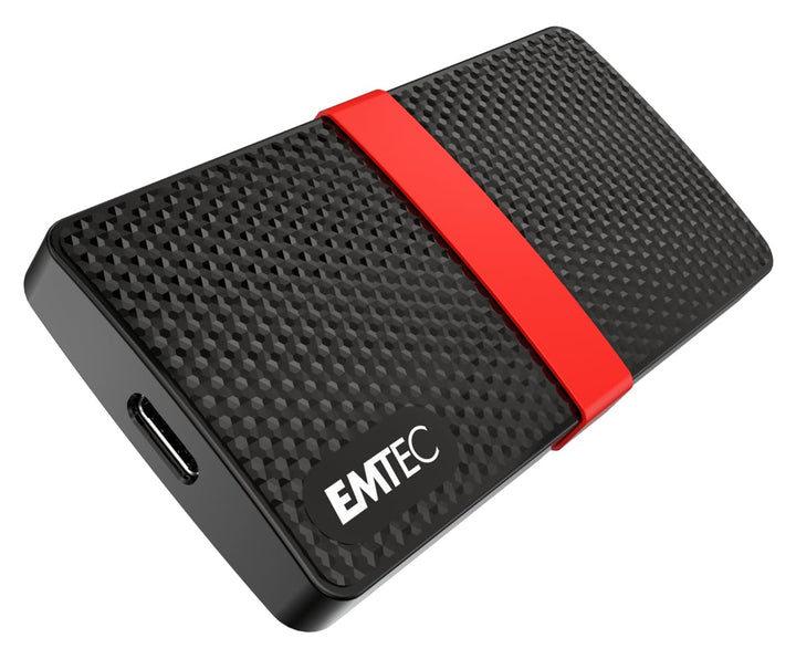 Emtec ECSSD2TX200 tragbare SSD – 3.1 Gen1 – Kollektion X200 Power Plus – 3D NAND – 2 Tera