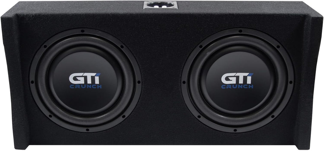 Crunch GTi250S | 25 cm (10') Downfire Gehäusesubwoofer mit Passiv-Membran