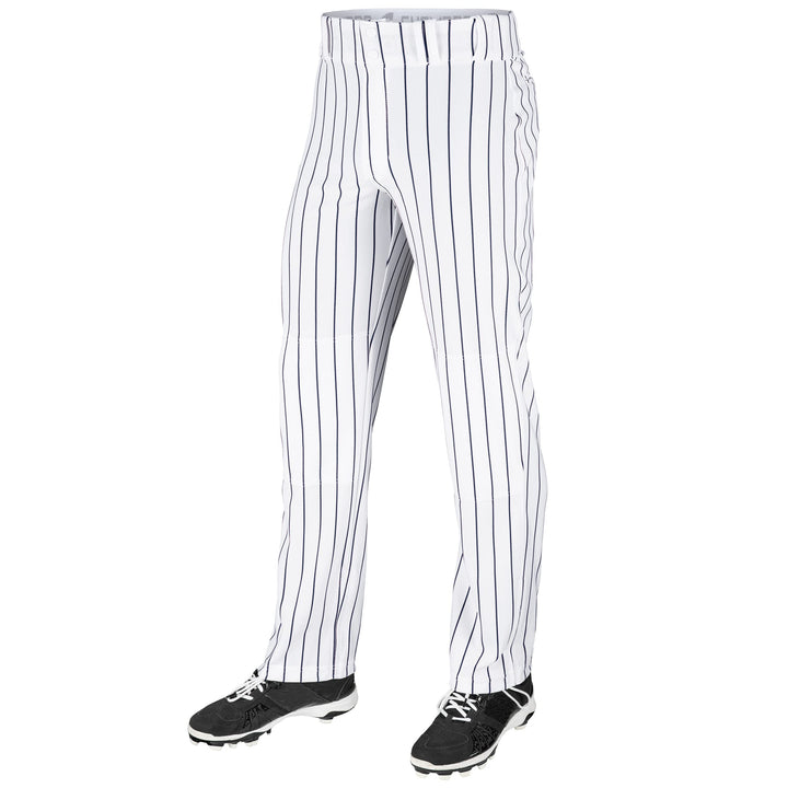 Champro Herren Erwachsene Triple Crown Nadelstreifen Ob Hose Baseball offenem Boden XXL Weiss, Marin