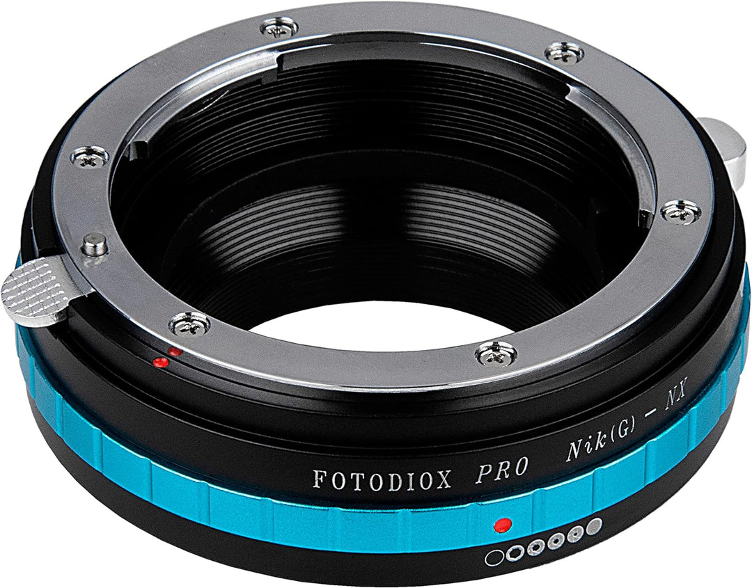 Fotodiox Pro Lens Mount Adapter Compatible with Nikon F-Mount G-Type Lenses on Samsung NX Mount Came