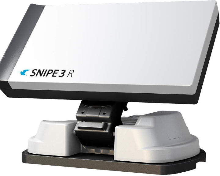 Selfsat Snipe 3 R Twin mit Fernbedienung Black Line - GPS Vollautomatische Antenne Skew Sat System