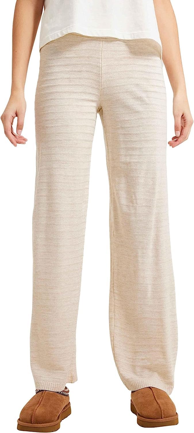 ONLY Damen Onlcata Pant Cc KNT Hose XS Pumice Stone/Detail:melange, XS Pumice Stone/Detail:melange