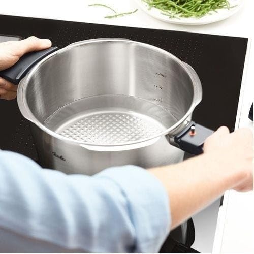 Fissler Vitavit Premium / Schnellkochtopf-Set, 4-teilig (6l - Ø 22 cm & Schnellbratpfanne 2,5l - Ø 2