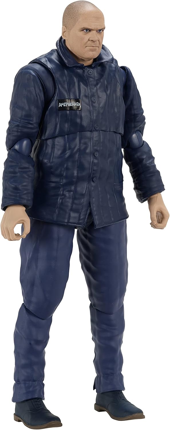 Bandai Stranger Things 6” Hawkins Figure Collection - Hopper (Season 4) Hopper (Staffel 4) Bandai, B
