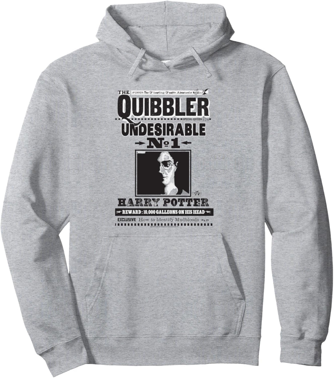 Harry Potter Undesirable Number 1 Poster Pullover Hoodie