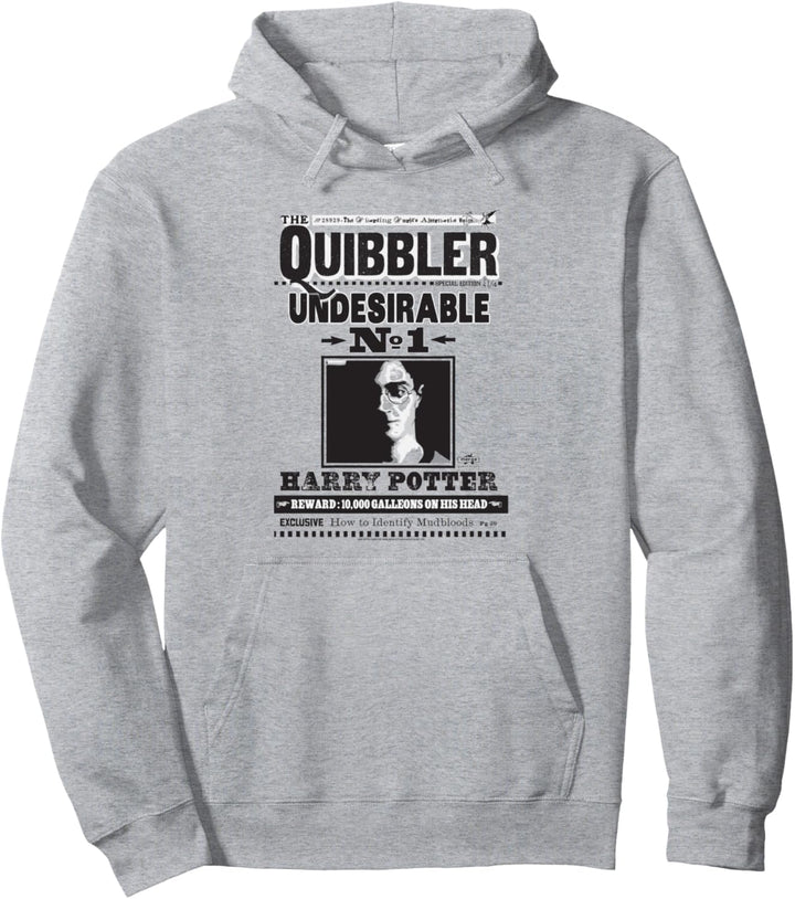 Harry Potter Undesirable Number 1 Poster Pullover Hoodie