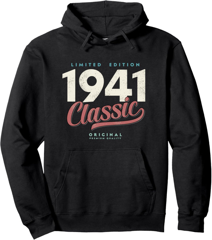 80. Geburtstagsgeschenk Classic 1941 Im Alter von 80 Jahren Pullover Hoodie