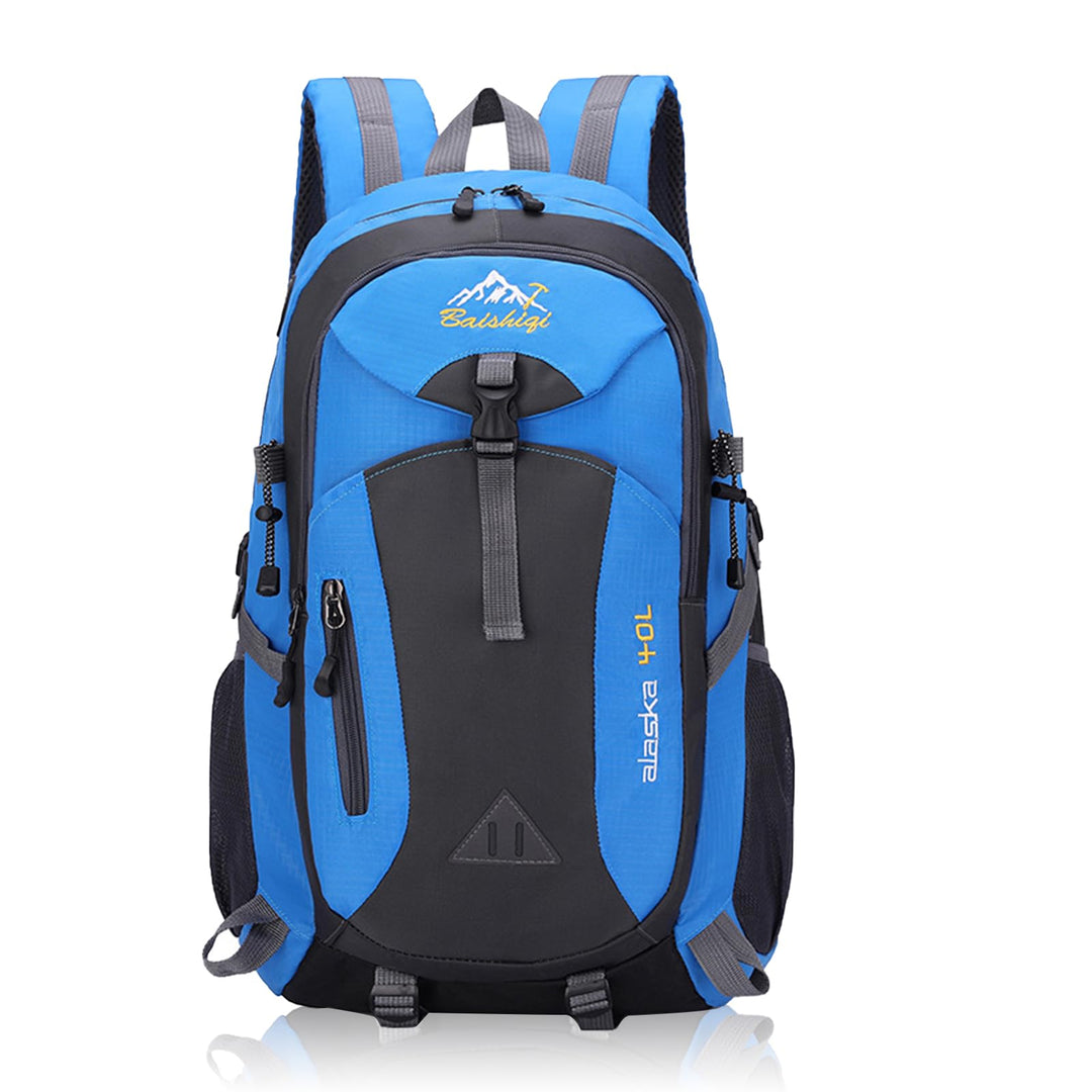 Wanderrucksack Rucksack Herren Unisex Tagesrucksack Outdoor, 40L Grosse Kapazität Travel Rucksack Wa