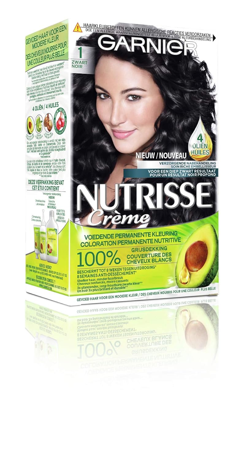 Garnier Nutrisse 10 Schwarz 10 Schwarz 1 stück (1er Pack), 10 Schwarz 1 stück (1er Pack)